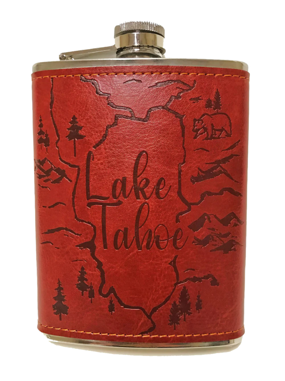 Flask - Leather Lake Tahoe
