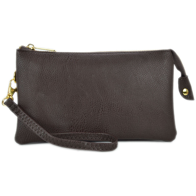 Folded Clutch with Zipper