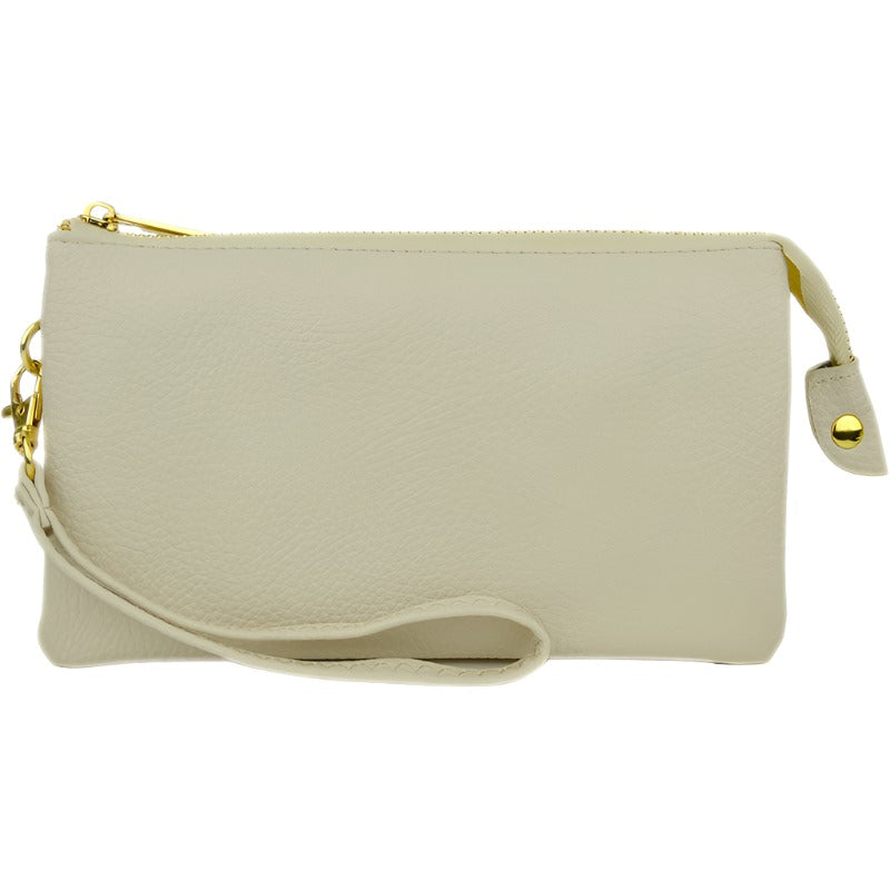 Folded Clutch with Zipper