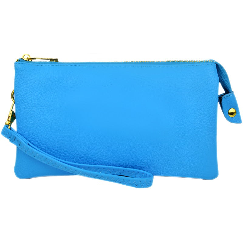 Folded Clutch with Zipper