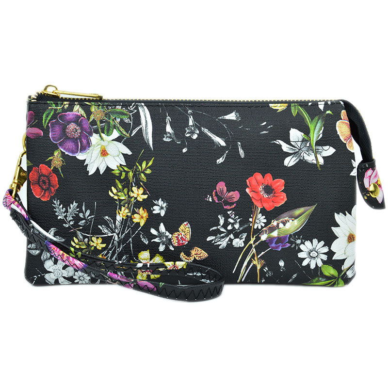 Folded Clutch with Zipper
