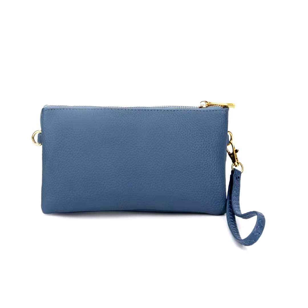 Folded Clutch with Zipper