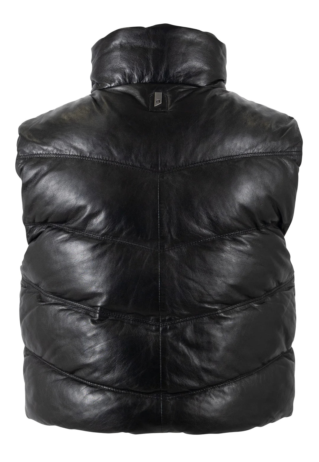 Ellen OS Leather Vest - Reversible