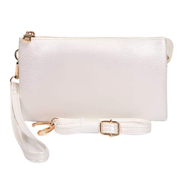 Folded Clutch with Zipper
