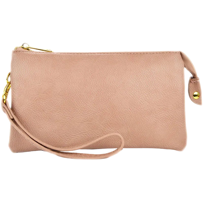 Folded Clutch with Zipper