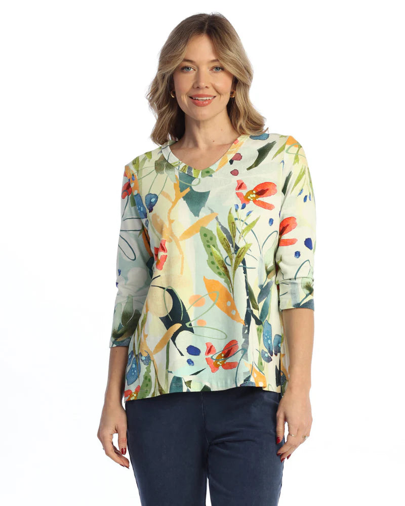 V-Neck Top - Lemonade