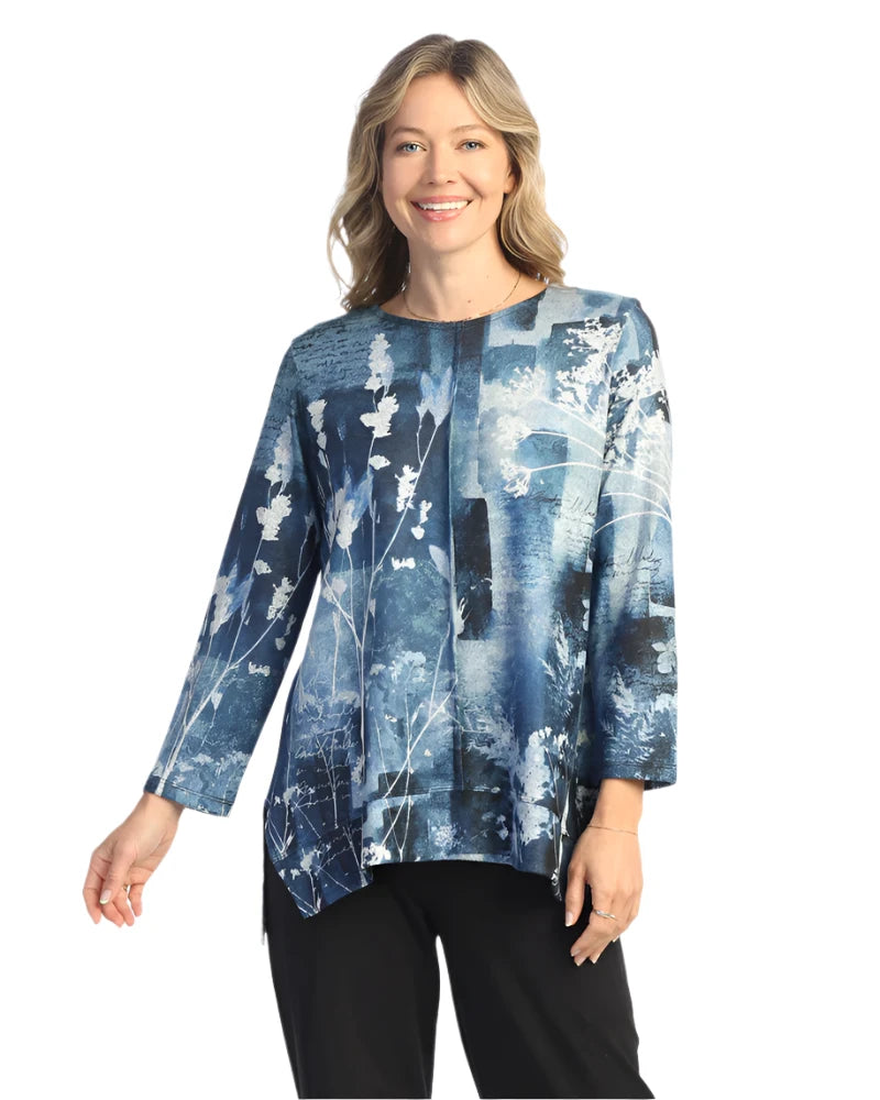 Side Slit Tunic Top - Mariposa