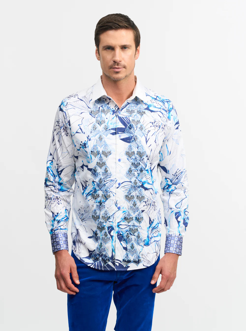 Montue's Blues L/S Woven Shirt