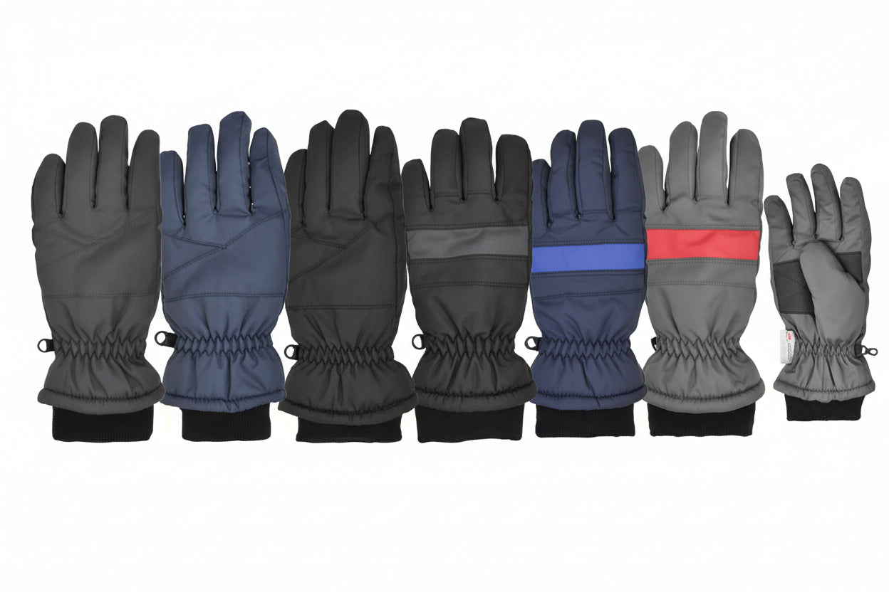 Winter Gloves-Ski Boys Taslon Ski Glove