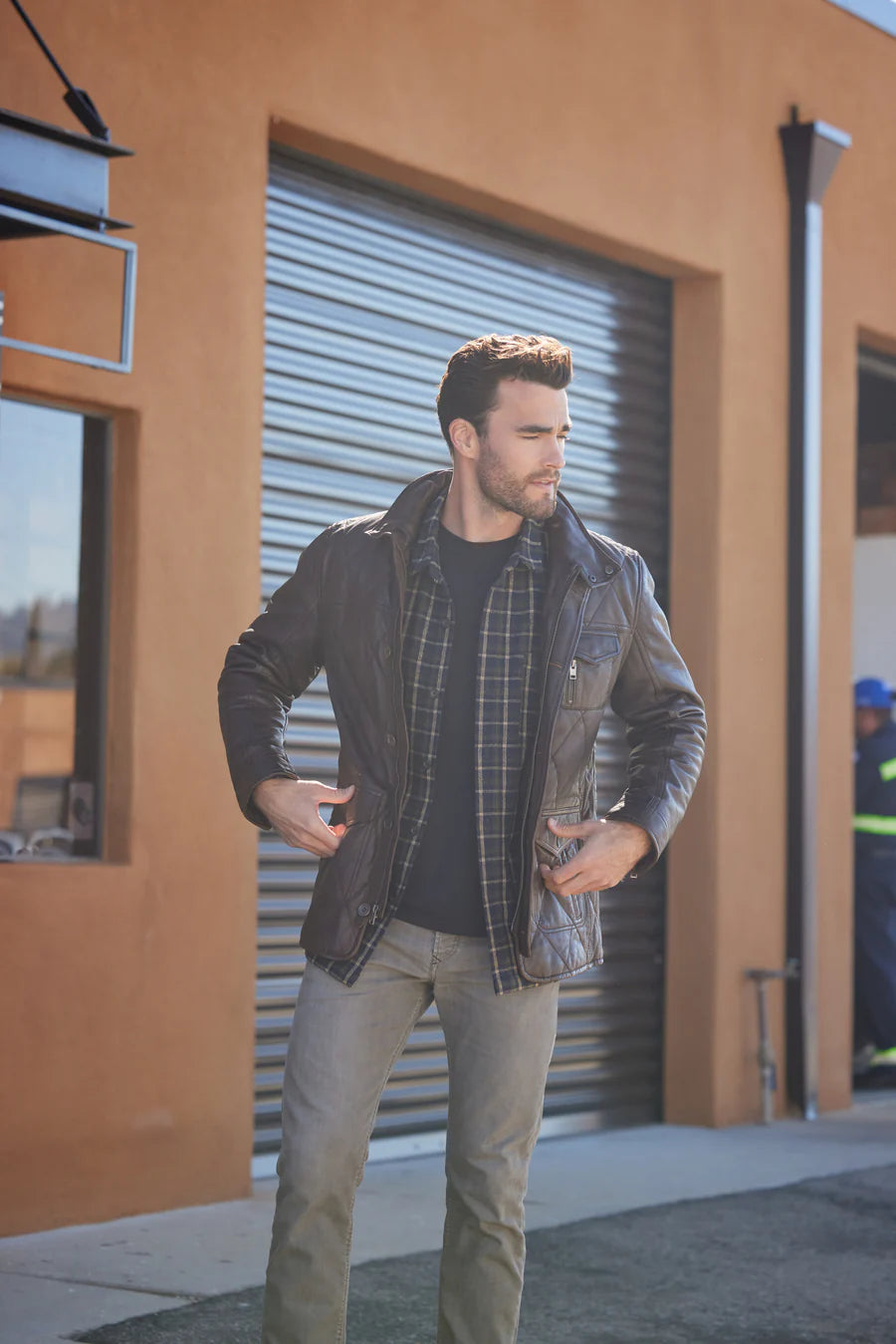 Men's Kalisdo CF Leather Jacket