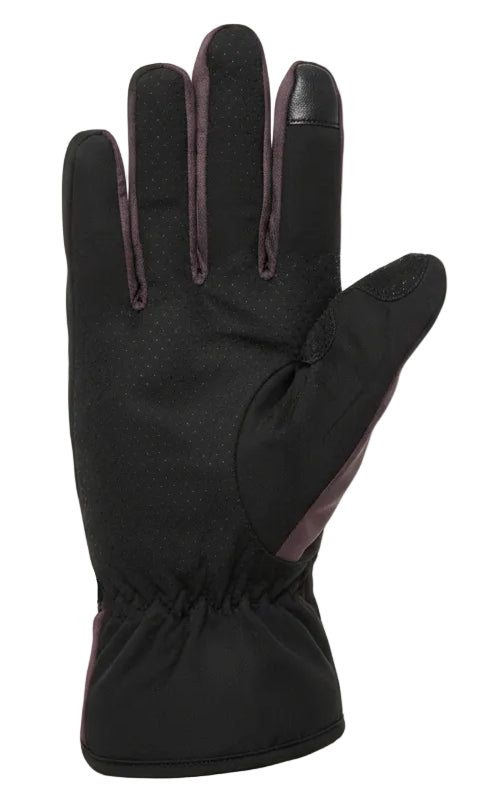 Mini Love Heart Faux Fur Cuffed Gloves