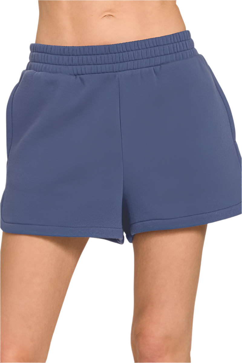 Elastic Waist Shorts