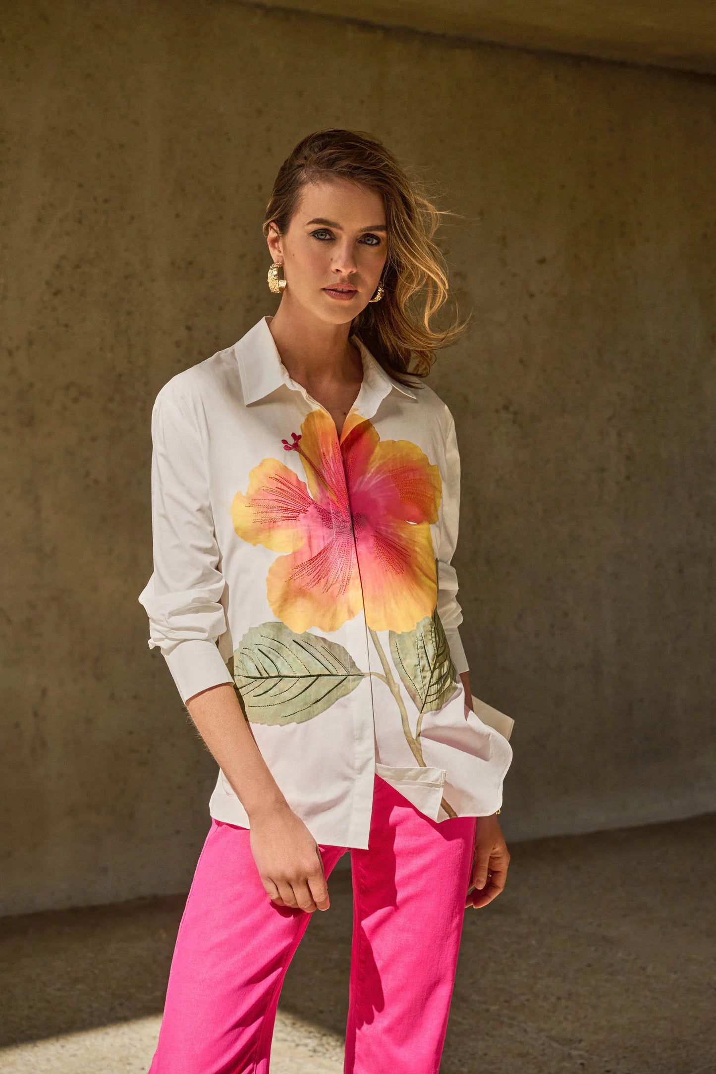 Floral Print Long Sleeve