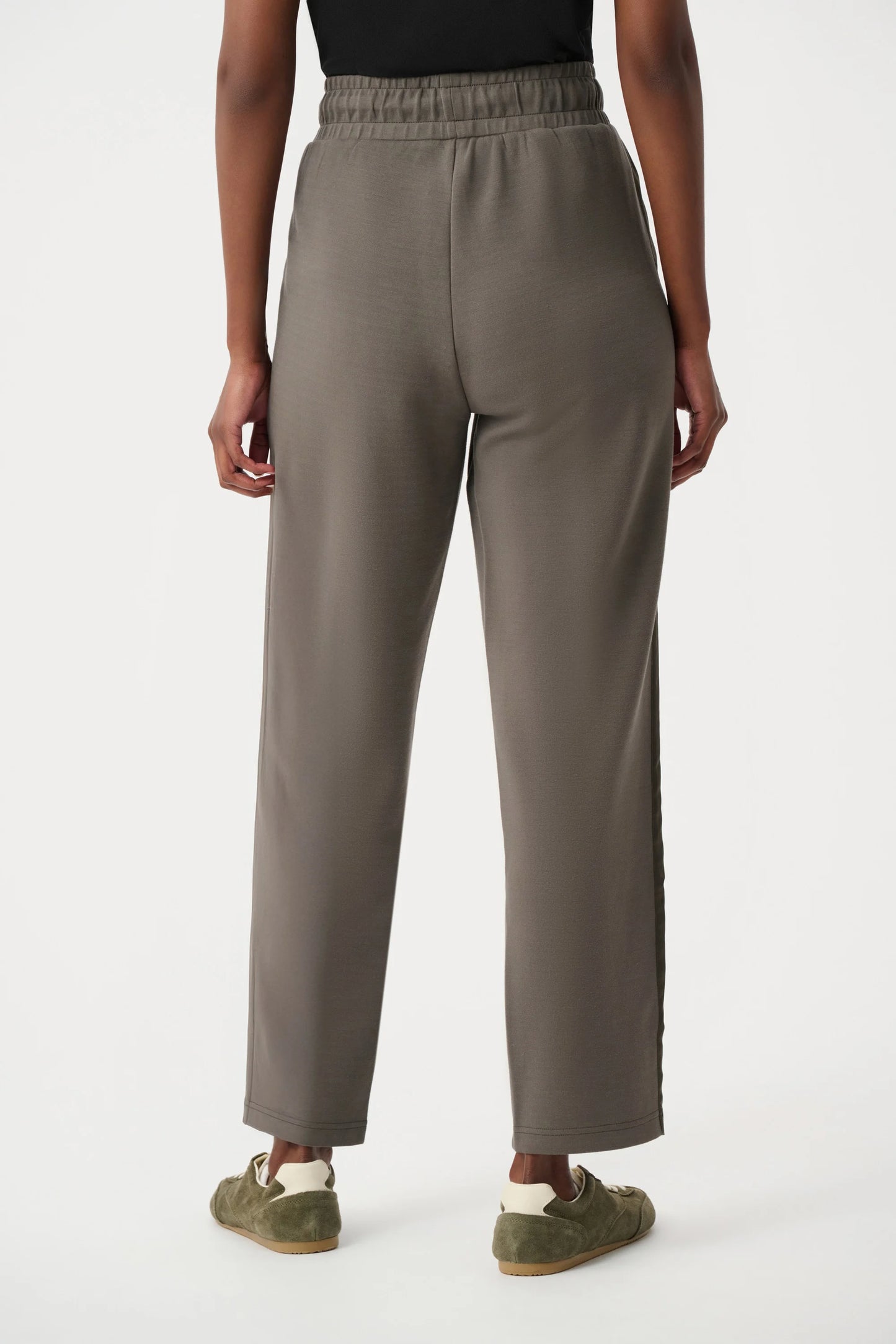 Scuba Jersey Straight Leg Pants