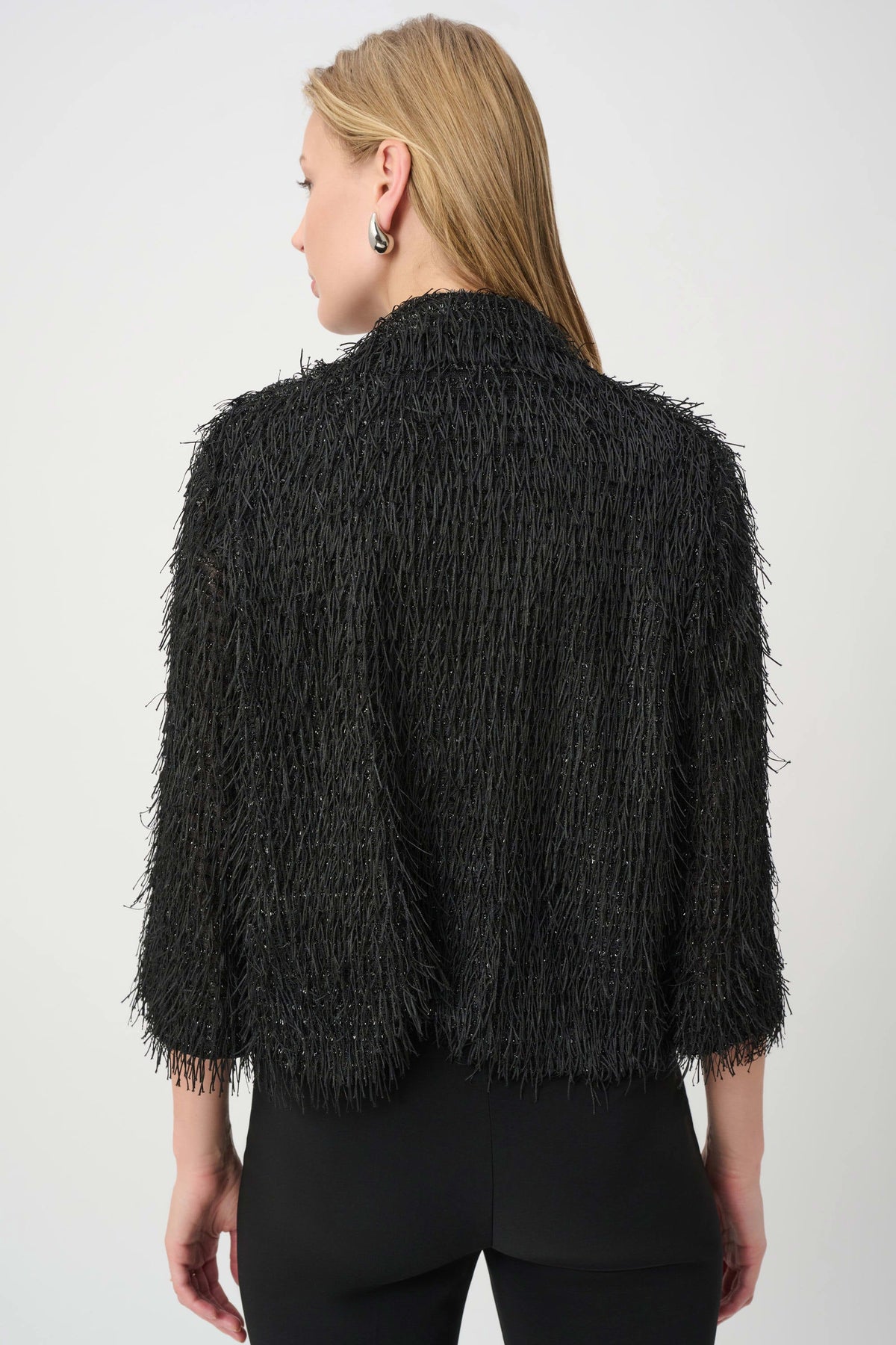 Fringed Short Blazer