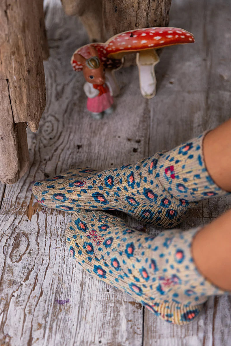 Floral Lil Dipper Socks