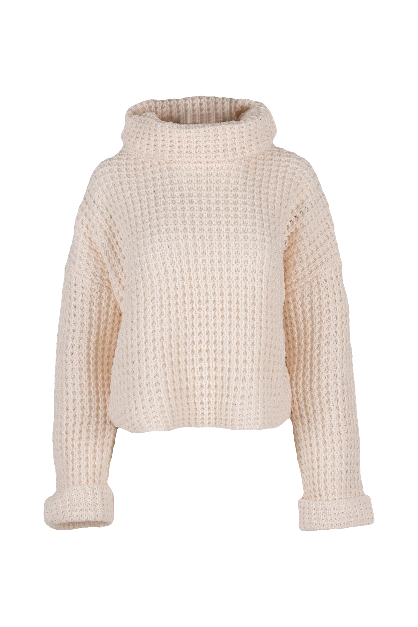 Cowl Neck Knit Sweater