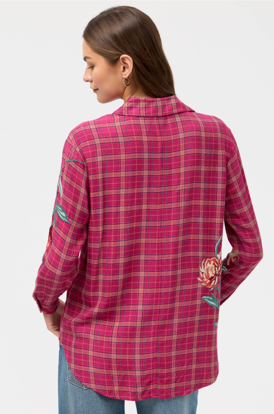 Oversized Shirt Tunic - Weslie