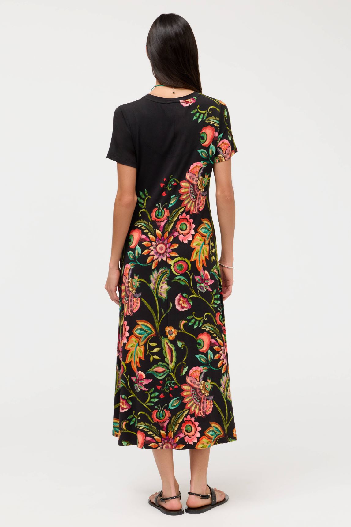 The Janie Favorite V-Neck Cap Sleeve Dress