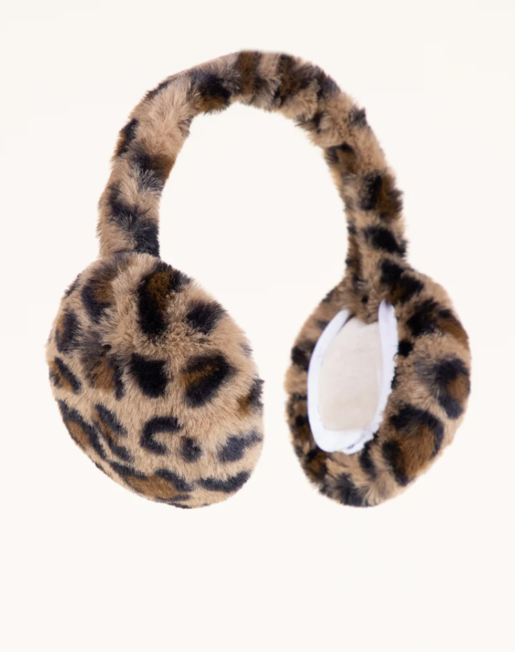 Leopard Faux Fur Ear Muffs