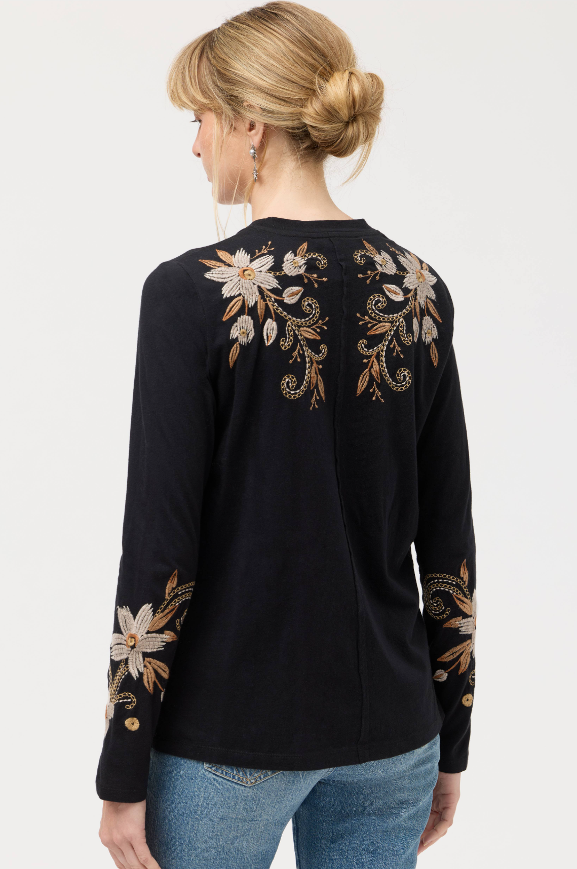 Raw Seam Crew Neck Tee - Corinthe