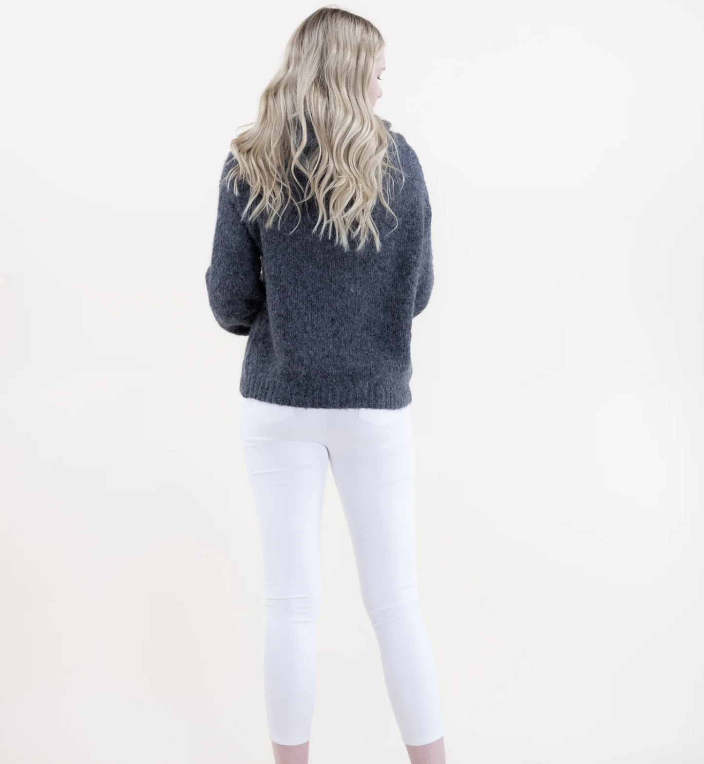 Soft Cowl Neck Sweater