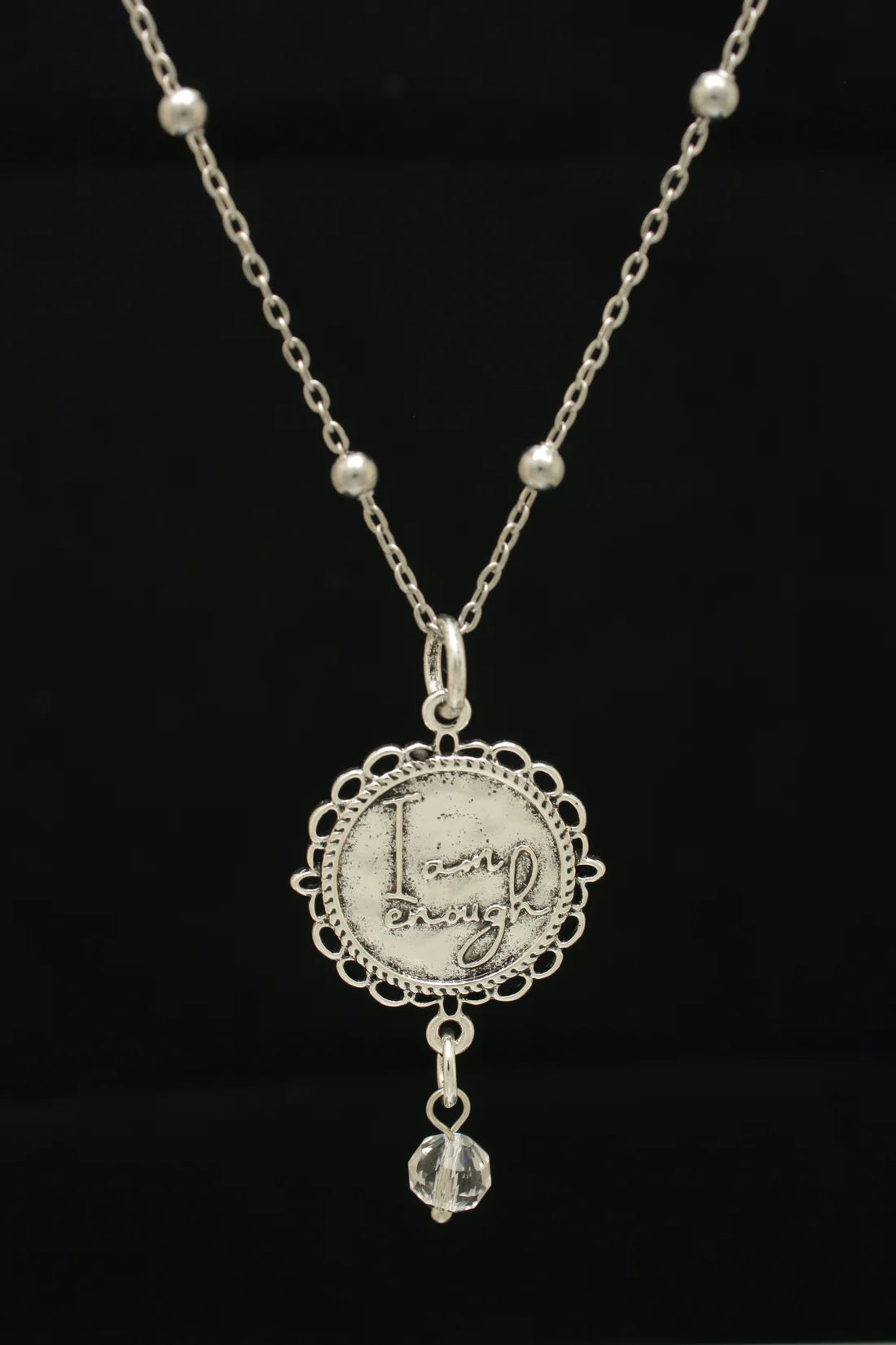 Chain Necklace with Heart Pendant