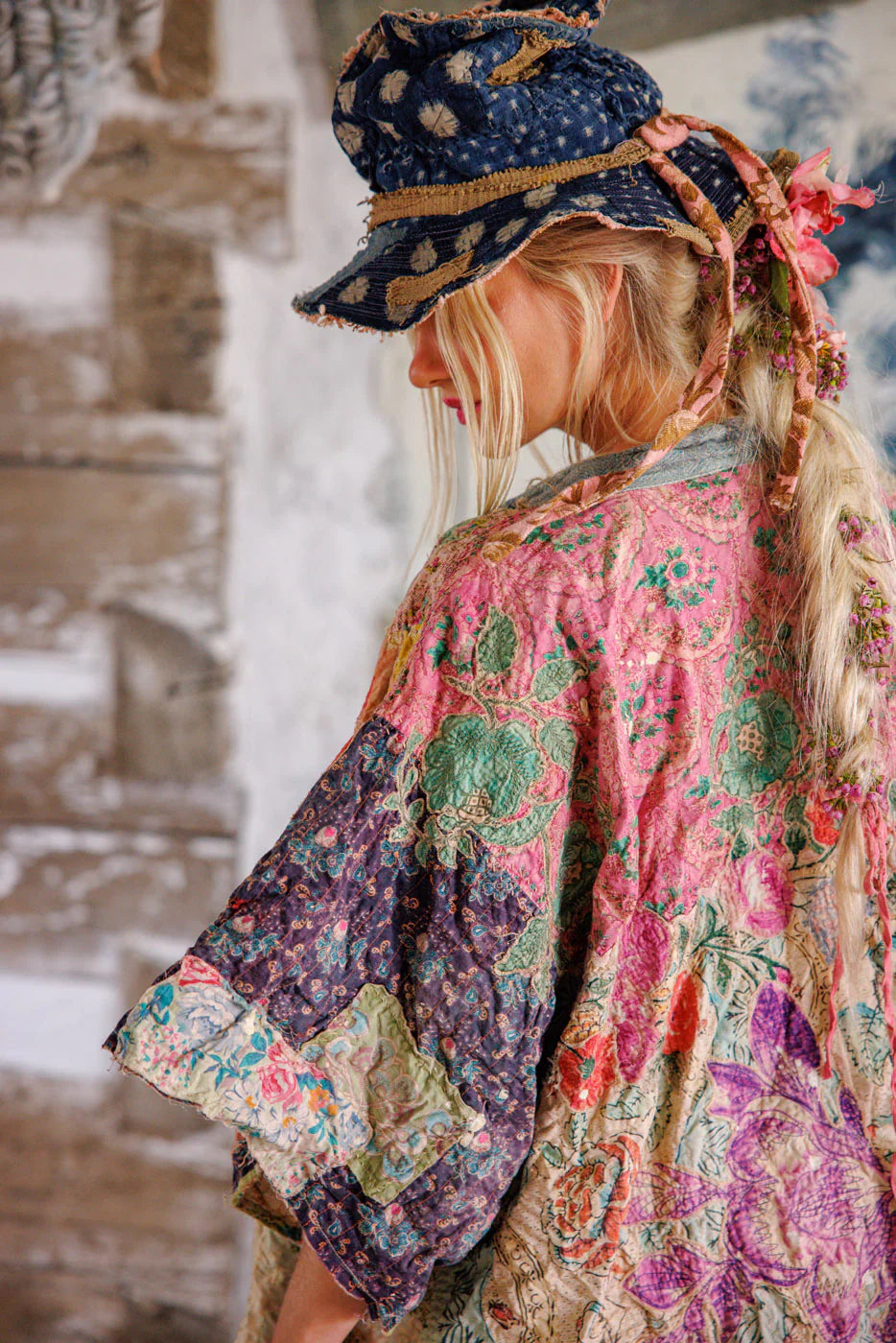 Piecewise Crop Dashi Kimono