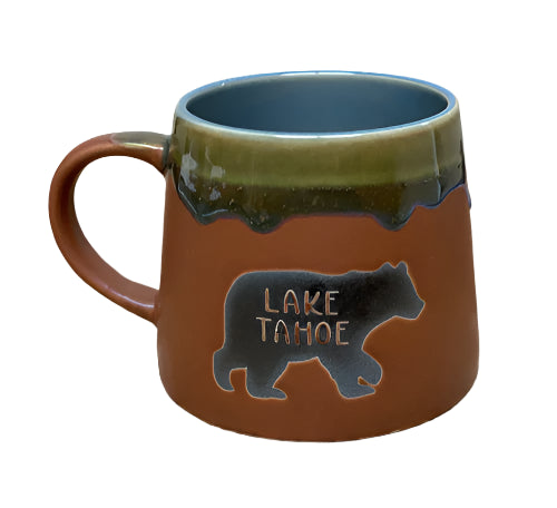 Mug - Glazed Terra Cotta Lake Tahoe