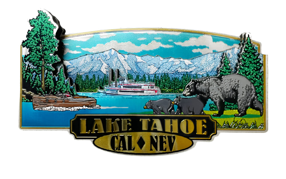Magnet - Foil 3D Lake Tahoe
