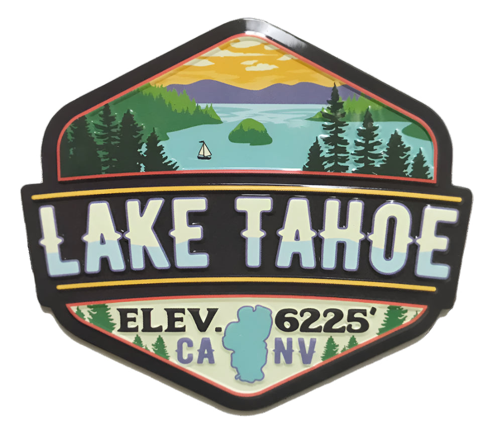 Magnet - Tahoe Badge Metal