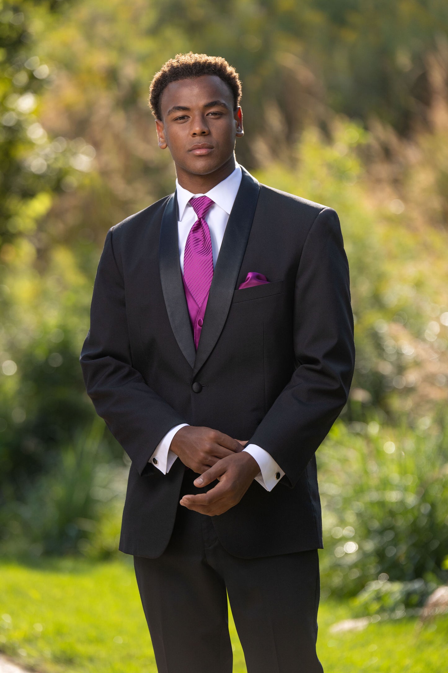 Black Cyprus Tuxedo by Stephen Geoffrey