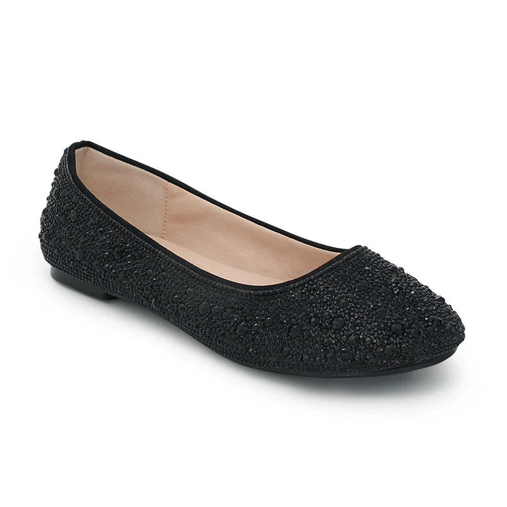 Ballet Flats with Stones