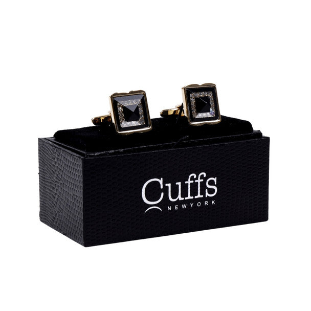 Crystal Square Cufflinks