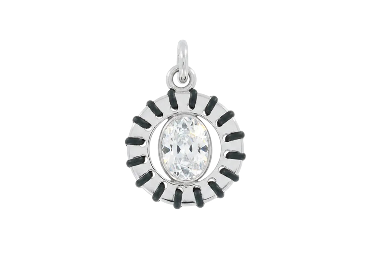 Cami Leather Wrap Pendant