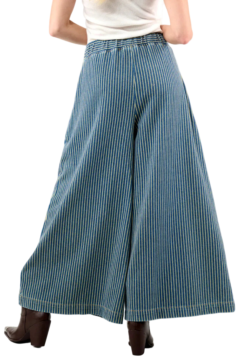 Alaia Stripe Denim Pants