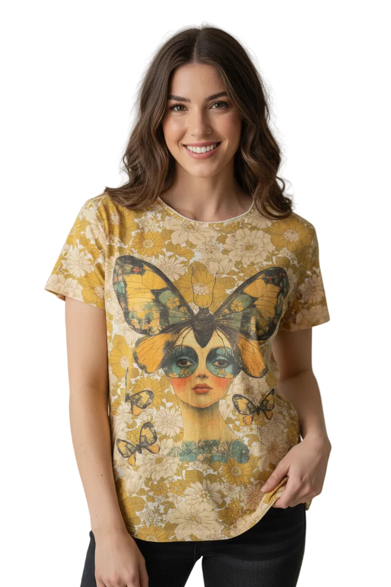 Moon Dance Tee - Sunshine Meadow