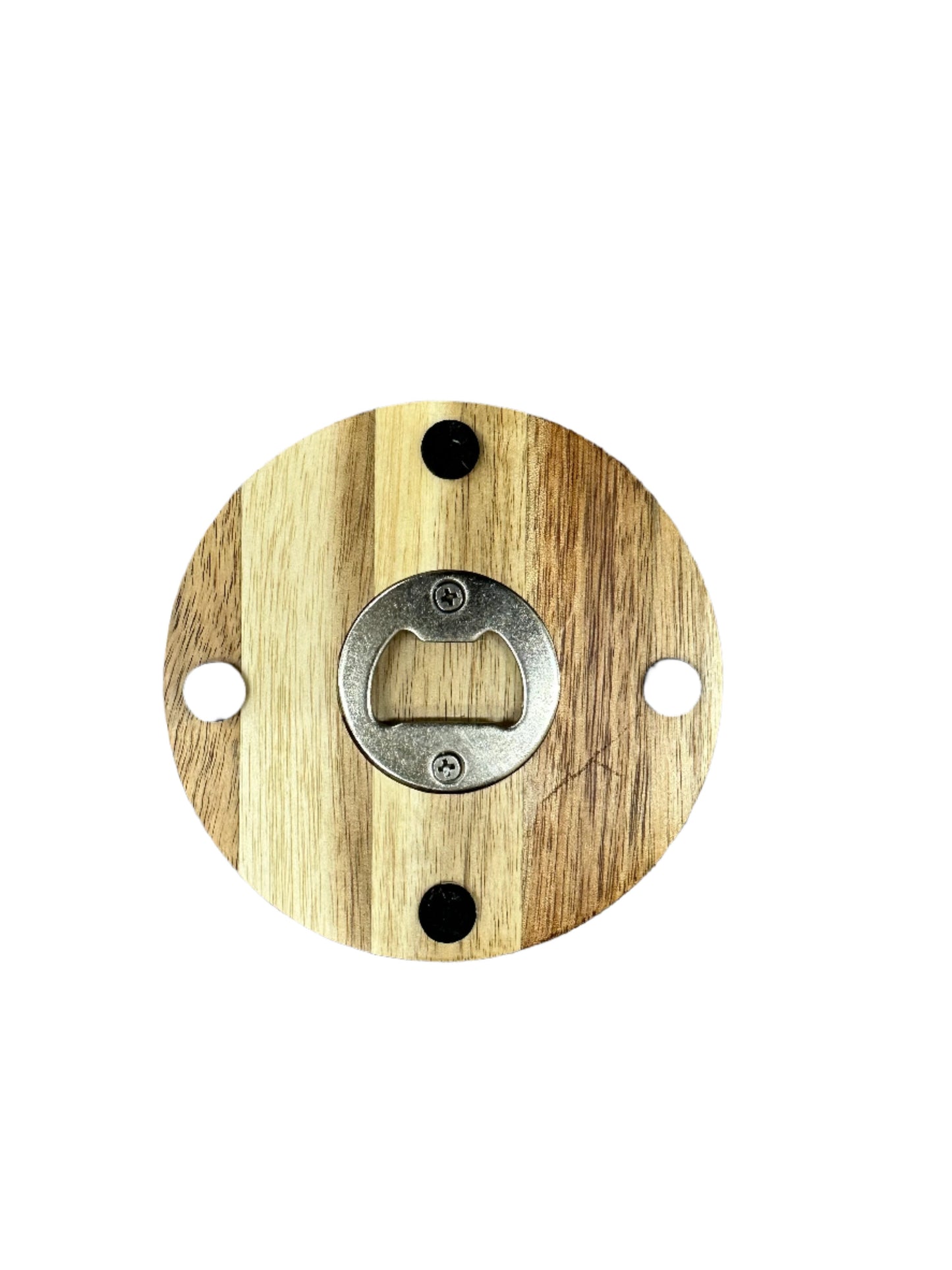 Round Coaster w/Bottle Opener