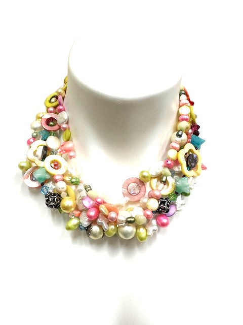 Five Strand Belt, Necklace and Bracelet - All in One.