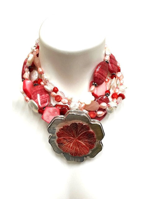 Five Strand Belt, Necklace and Bracelet - All in One.