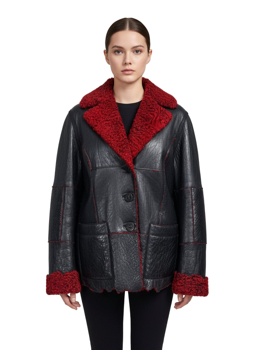 Lamb Jacket Reversible to Nappa