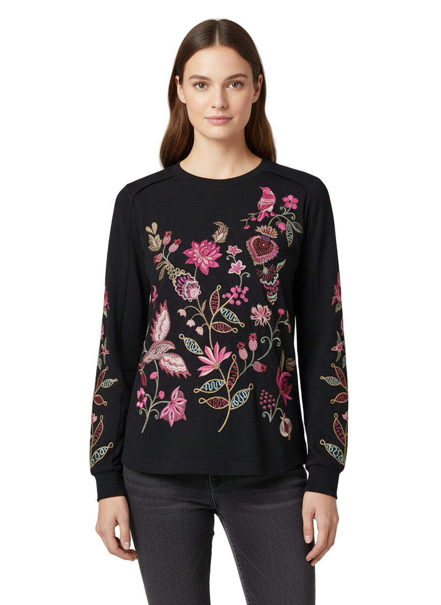 Seamed Sleeve T-Shirt - Penellope