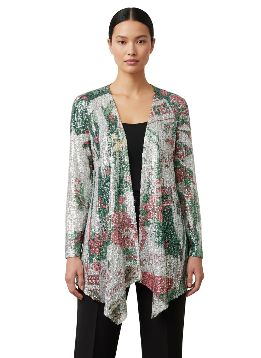 Sequin Cardigan