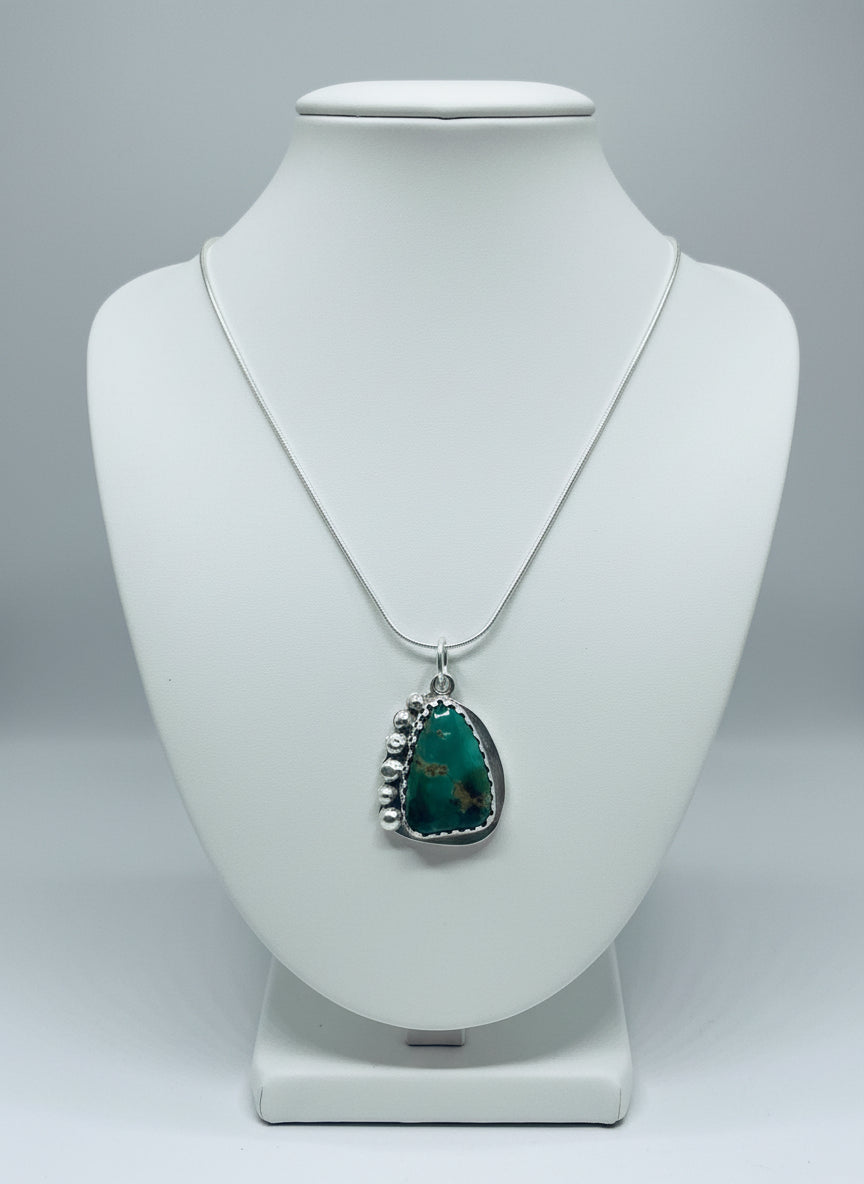 Necklace - Rolston Turquoise/Sterling Silver