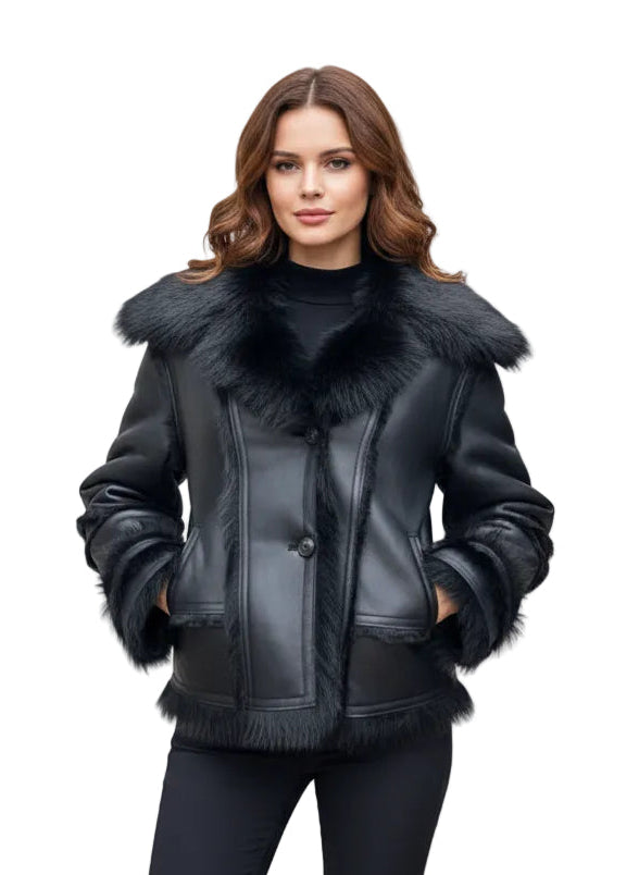 Ladies Shearling Jacket