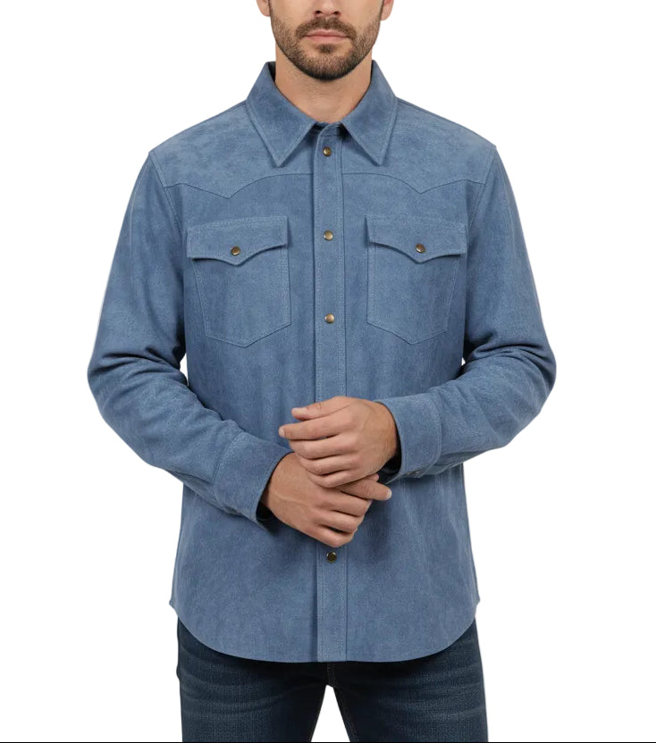 Artico - Men's Leather Shirt Jacket