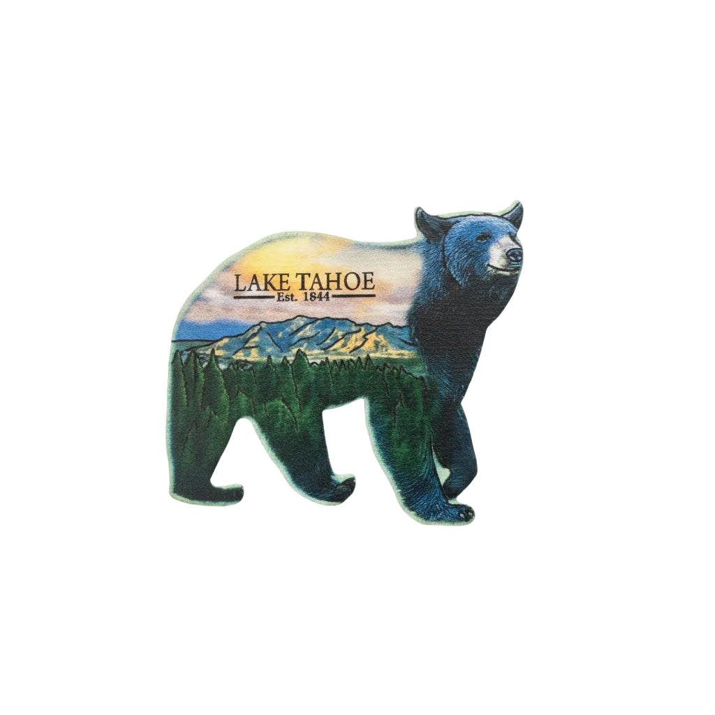 Magnet - Imp Bear Laser Cut Lake Tahoe
