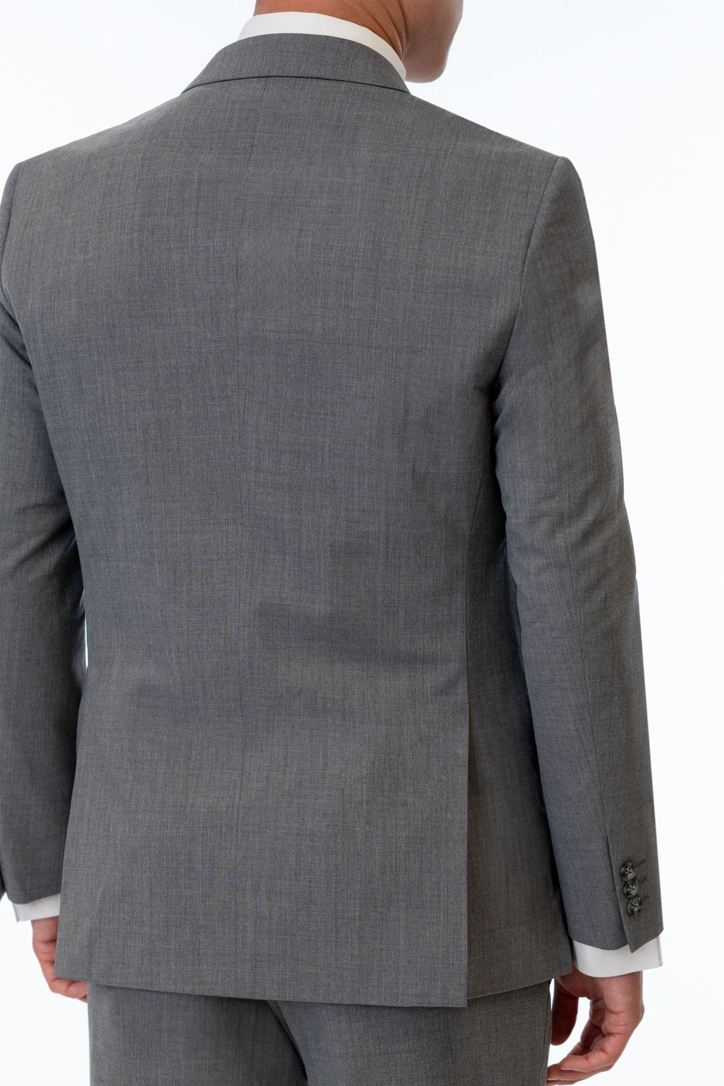 Medium Grey Performance Stretch Suit Coat by Michael Kors
