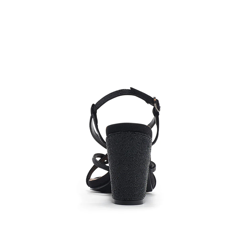 Open Toe, Mid Block Heel Sandals