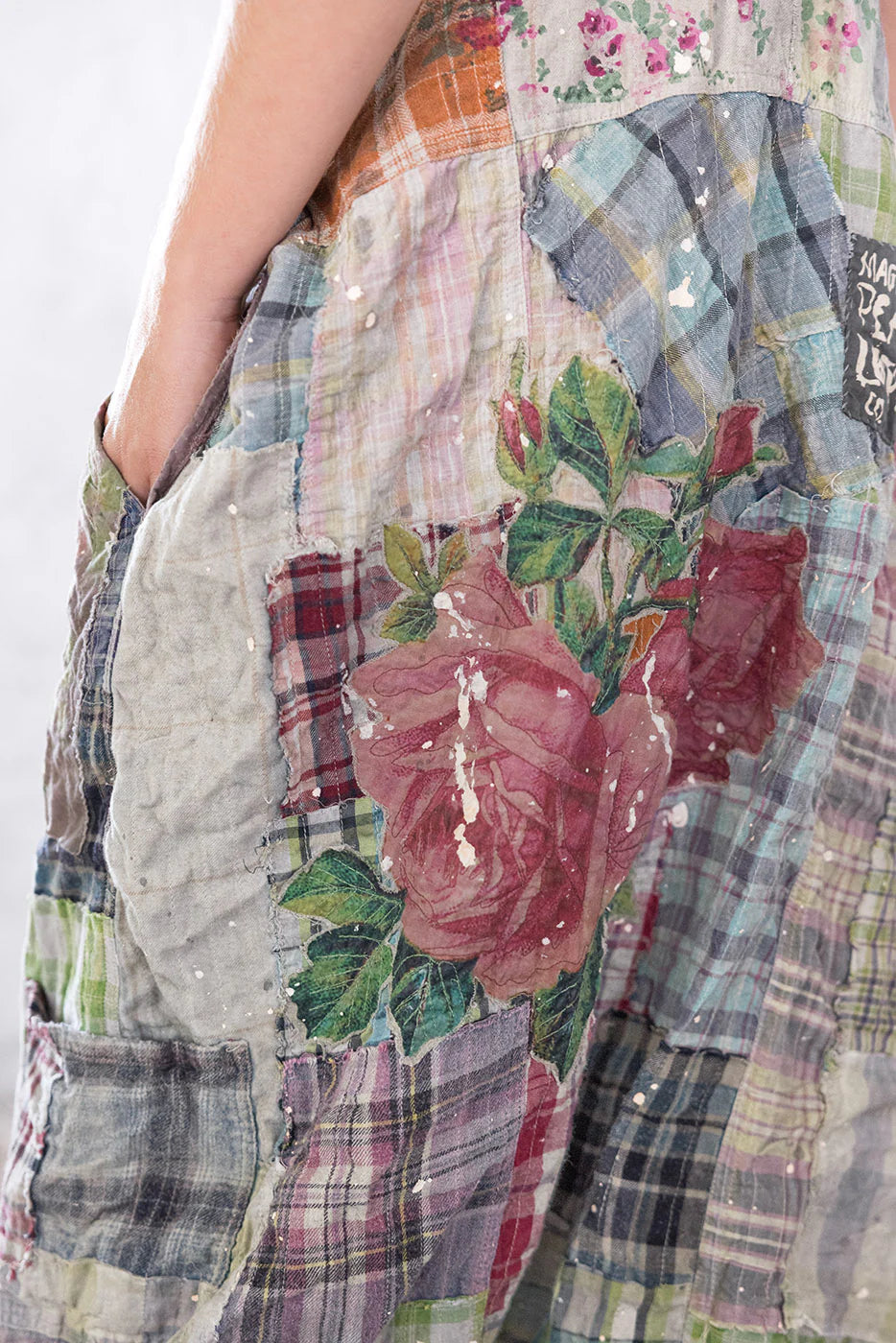 Patchwork Frankie Overalls